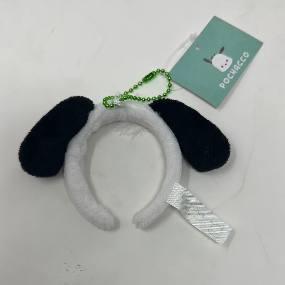 NWT Pochacco Plush Headband with Ears for labubu